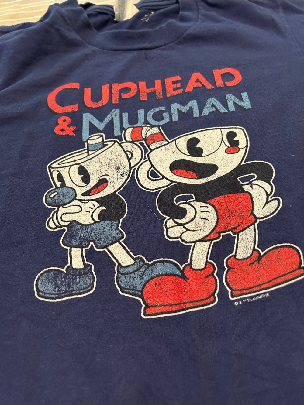 Cuphead Mugman Kids Tshirt